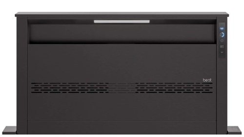 D49M36BLS Best 36" Downdraft Hood With LED Lighting Requires Blower - Black Stainless Steel