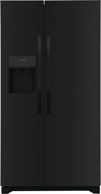 FRSS2623AB Frigidaire 36" 25.6 Cu. Ft. Side by Side Refrigerator - Black